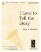 I Love to Tell the Story Handbell sheet music cover
